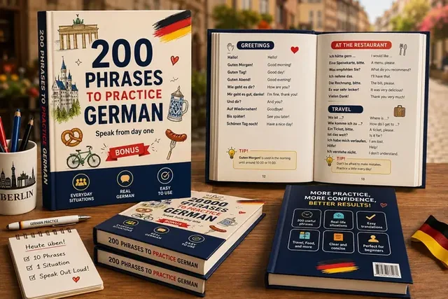 200 Phrases to Practice German